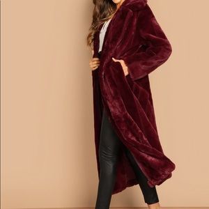 🍂NEW open front solid longline coat